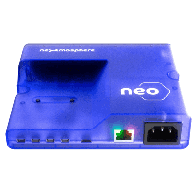 Controlador de Potencia NEO 600 Series / 2 Salidas 10A / Medición Individual / Control por API / Programación 16 Horarios / X-talk Interface / Red Ethernet / USB-C