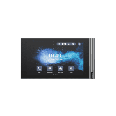 MONITOR LINUX / INSTALACIÓN HORIZONTAL O VERTICAL / COLOR GRIS OSCURO / POE  / WIFI 6 / 7 PULGADAS TÁCTIL /  8 ENTRADAS DE ALARMA / SIP