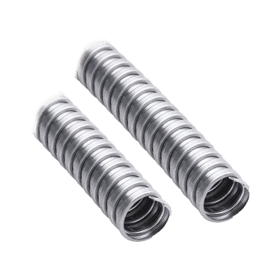Tubo Flexible de 3" (75mm) en Acero Galvanizado. Rollo con 10 m.