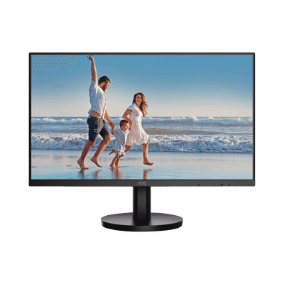 Monitor LED de 23.8" VESA, Resolución 1920 x 1080 Pixeles, Entradas de Video VGA/HDMI. Panel VA LCD Backlight LED. Ultra Delgado