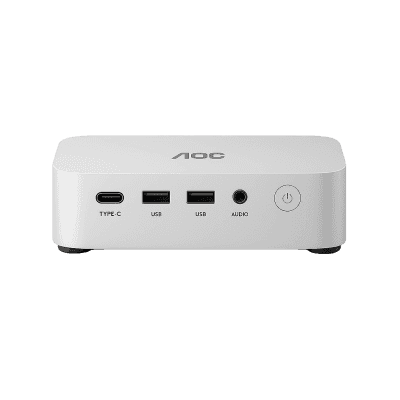 Mini estación de trabajo (Mini PC) / AMD Ryzen 5 7430U / Wi-Fi 6 + Bluetooth 5.2 / 16 GB DDR4 + 512 GB SSD / 6× USB 3.0 + 2.5G Ethernet / Windows 11
