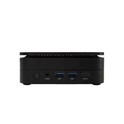 Mini estación de trabajo (Mini PC) / AMD Ryzen 7 7735HS / Wi-Fi 6 / Bluetooth 5.2 / 16 GB DDR5 / 512 GB SSD / Windows 11 / 128 mm × 128 mm × 42 mm (5.0 in × 5.0 in × 1.7 in)