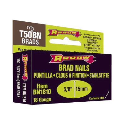 Clavo de 5/8". Caja con 500 Clavos para ET225.