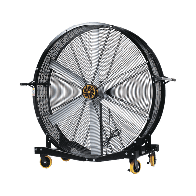 ventilador Industrial Móvil Ultra Silencioso de 1.5 m, Para Almacenes, Hangares, Líneas de Producción, Gimnasios