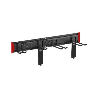 Estante de Almacenamiento de Pared Versátil de Alta Resistencia (en 2 Placas de Pared)