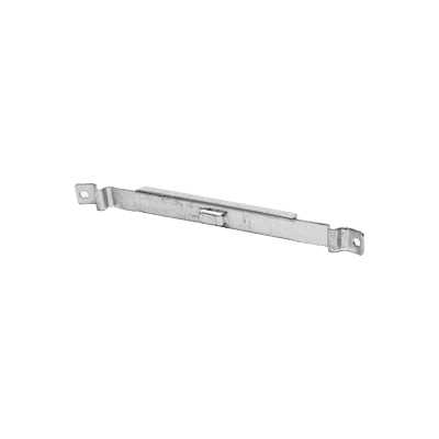 Clip Recto Automático para unir tramos de charola, con acabado Electro Zinc