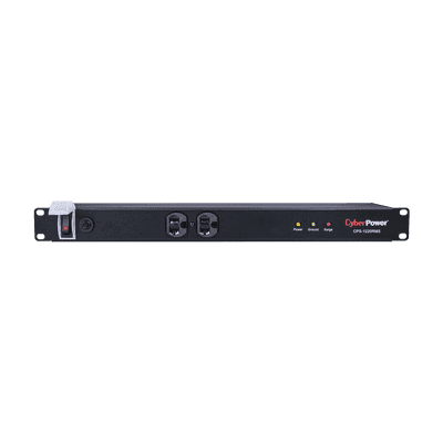 Supresor de Picos de 1800J En Rack Con 2 Tomas NEMA 5-20R y 10 NEMA 5-20R Traseras Con Circuit Breaker de 20A, Clavija NEMA 5-20P