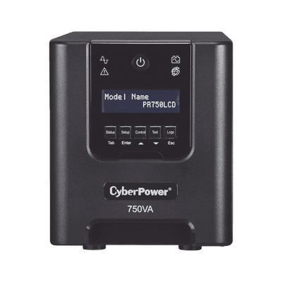 UPS de 750 VA/525 W, Topología Línea Interactiva, Entrada 120 Vca NEMA 5-15P, Onda Senoidal Pura, Tipo Torre, Con 6 Tomas NEMA 5-15R