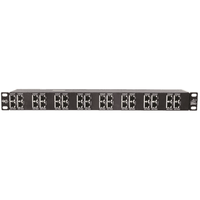 Protector de puertos IP de 16 Canales para uso en CAT5e, CAT6 y CAT6A.