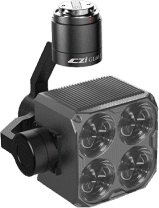 Foco Gimbal, 120W Máximo, 13400 Lúmenes, 4 Grupos Ópticos, 750g Peso, Iluminación 150m, Compatible con M300/M350/M400