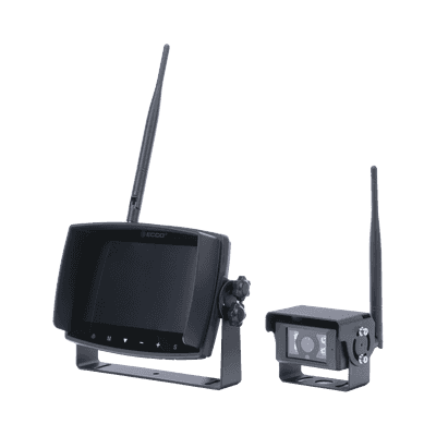 Sistema inalámbrico de reversa con cámara infrarroja y monitor de 7" táctil