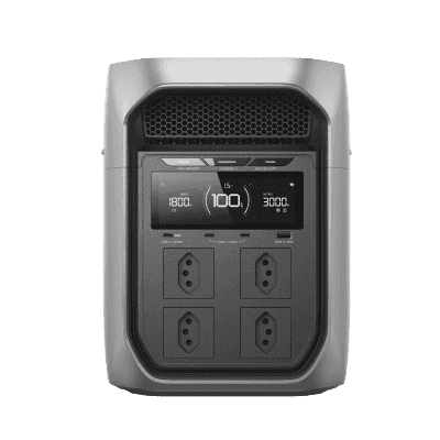 Estación de Energía Portátil EcoFlow DELTA 3 MAX PLUS, 2048Wh, Batería LiFePO4, Salida 3000W (Surge 3800W)
