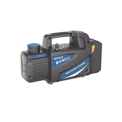 Bomba de Vacío Inalámbrica BV4CLI / 4 CFM (114 L/min) / Vacío Final 150 Micrones / Batería Ion-Litio 18V AEG-RIDGID / Capacidad Aceite 330 mL / Portátil Alta Eficiencia / Compatible A2L R32