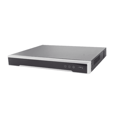 DVR  16 Canales 4K TURBOHD + 16 Canales IP / 8 Megapixel/ Audio por Coaxitron/ 2 Bahías de Disco Duro / 4 Canales de Audio / 16 Entradas de Alarma