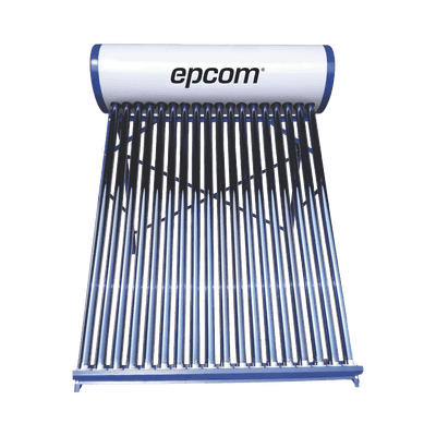 Bóiler Solar de 180L, Baja Presión con 18 Tubos de Vacío de Mayor Resistencia y Termotanque Inoxidable de Grado Alimenticio 180 L Resistentes a Granizo de Hasta 25 mm/ l, Incluye Anodo de Magnesio