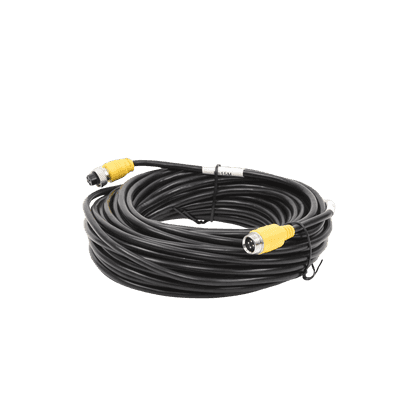 Cable extensor con conector tipo aviación de 15m solo para soluciones de videovigilancia móvil XMR