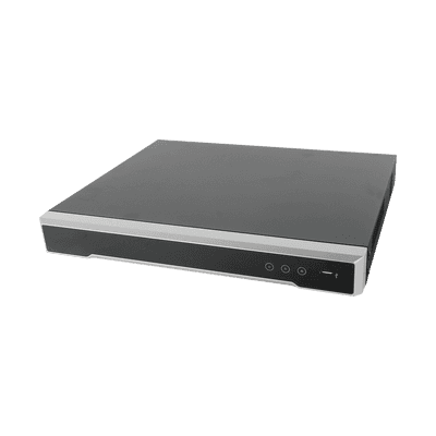 NVR 8 Megapixel / 8 Canales IP / 8 Puertos PoE+ / 4K video output / up to 8MP recording.