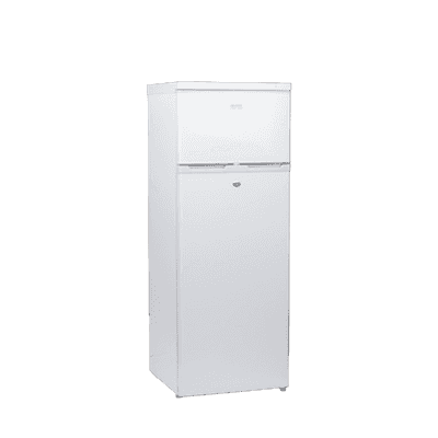 Refrigerador Combinado Solar de 220L (7.7 ft3) - 12/24V, Alta Capacidad, Optimo Para Operación Sin Red Eléctrica, Rendimiento Superior.