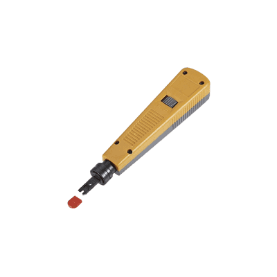Herramienta de impacto con navaja tipo 110 IDC, para cable UTP.