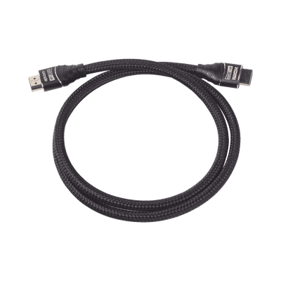 Cable HDMI Ultra-Resistente Redondo de 1m (3.2 ft) Optimizado para Resolución 4K ULTRA HD