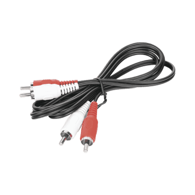Cable RCA Macho a Macho de 1 Metro (3.28 Pies) de Longitud, para Aplicaciones de Audio y Video Optimizado para HD
