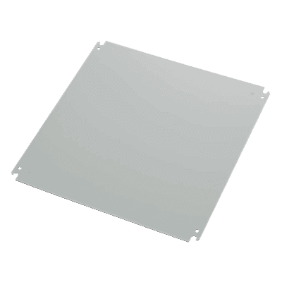 Platina / Panel de Montaje Posterior Acero dulce para Gabinete Concept de 20x20 Pulgadas
