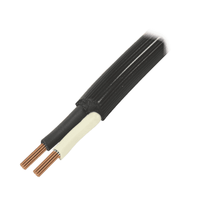 Cable Eléctrico de Uso Rudo 2 Hilos Calibre 10 AWG, Hasta 600 V. Rollo de 100 m.