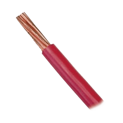 Venta por Metro / Cable Eléctrico de Cobre / Recubierto THW-LS / Calibre 14 AWG / 19 Hilos / Color Rojo