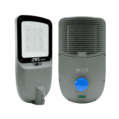 Luminario Urbano con Fotocelda / 100W / Flujo Luminoso 16 000 lm / Ángulo de Luz 105°-135° / IP65 / Montaje en Poste o Brazo / Vida Útil 50 000 h.