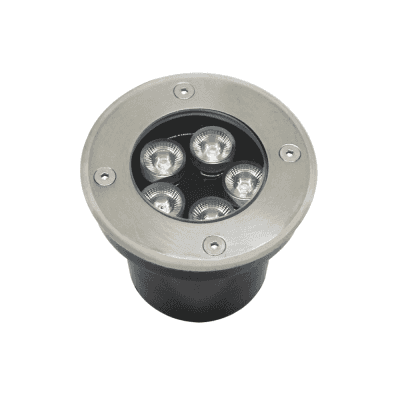 Luminario Empotrar en Piso / Uso en Exterior IP66 / Multivoltaje 110-240V~ 60Hz / Temperatura de Color 6500K  / Ángulo de Luz 36° / Aleación de Aluminio y Vidrio Templado / No Dimeable