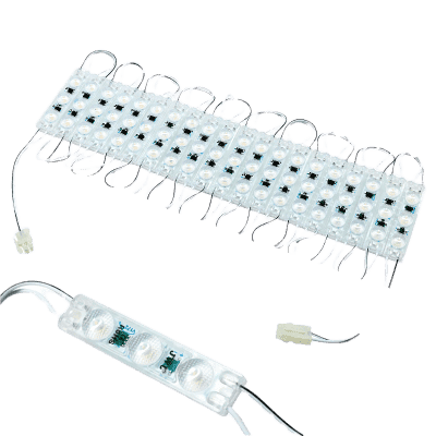 Módulo LED Resistente a Intemperie / 4500 Lúmenes / 110V / Luz Cálida 2 700 K / Hasta 20 Módulos en Serie / No Requiere Transformador.
