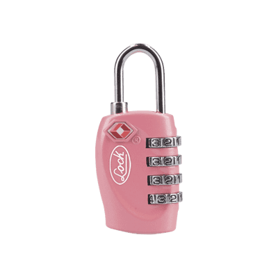 Candado de Combinación Maletero TSA / Medida 20 mm/ / Nivel de seguridad 3 / Discos Programables.