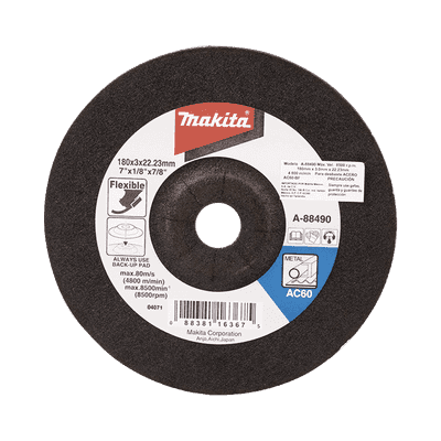 Disco de desbaste de 7"