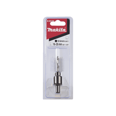 Adaptador Tipo Árbol Adaptador y Broca Piloto de 9.5 mm (3/8").