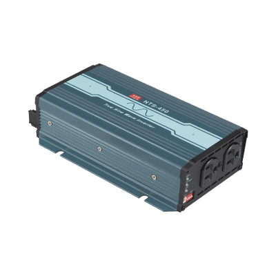 Inversor de Corriente de Onda Pura / Entrada 12 Vcd / Salida 450 W 110 Vca 60 Hz