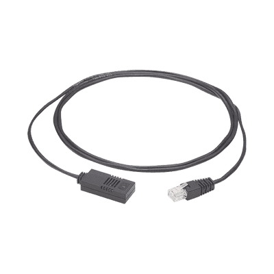 Sensor de Monitoreo Ambiental de Temperatura, Para Gabinetes de Telecomunicaciones o Centros de Datos, Compatible con PDU's G5 SmartZone de Panduit, Con Cable de 2 Metros