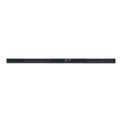 PDU Monitoreable (MI) para Distribución de Energía, Enchufe de Entrada NEMA L6-20P, Con 20 Salidas C13 y 4 C19, de Instalación Vertical, 120 o 220 Vca, 20 Amp