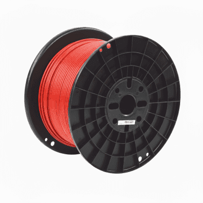 Bobina de Cable UTP de 4 Pares, Vari-MaTriX HD, Cat6A, 23 AWG, CMR (Riser), Color Rojo, 305 Metros (1000 Pies)