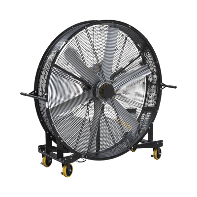Ventilador Industrial Móvil Ultra Silencioso de 1.5 m y 127 Vca, Ideal para Almacenes, Hangares, Líneas de Producción, Gimnasios