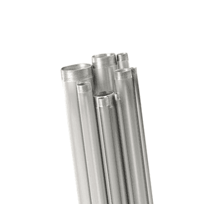 Tubo Conduit de 4” rígido de aluminio de 3.05 metros.