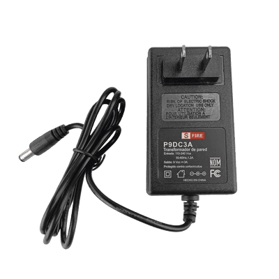 9 Vcc / 3 A / Fuente de poder / Voltaje de Entrada de 100-240 Vca / Para Usos Múltiples / Video Vigilancia, Acceso, Asistencia, Alarmas, Etc.