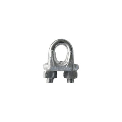 Nudo/perro 1/4" de acero forjado .