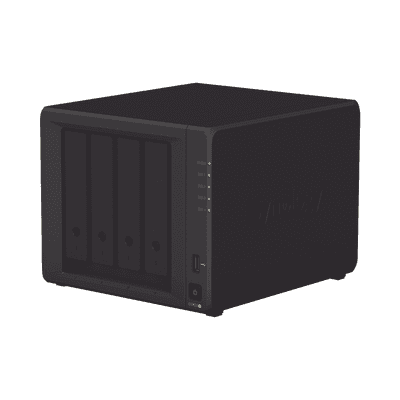 Servidor NAS de escritorio con 4 bahías / Hasta 64 TB