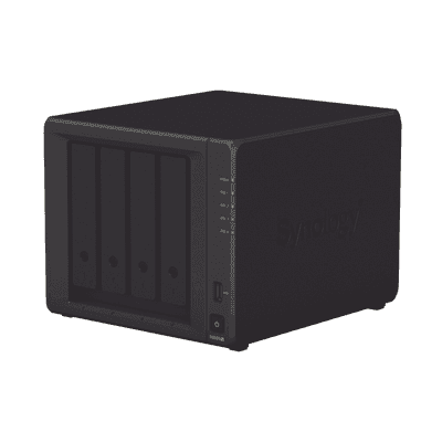 Servidor NAS de escritorio con 4 bahías / Expandible a 9 bahías / Hasta 144 TB