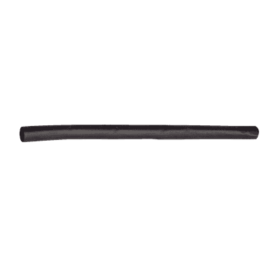 Tubo Termoencogible (Termofit) Negro de 1.2 m, 1/2" de Diámetro, Reduce de 2:1, Poliolefina.