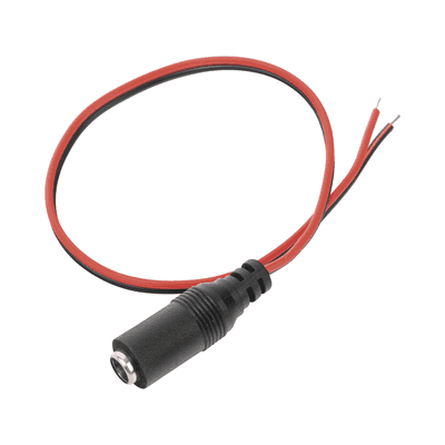 Cable con Conector Hembra, Alimentación para Vcc con Puntas Libres.