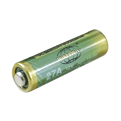 Bateria Alcalina / No Recargable / Tamaño 27 A / 12 V / Uso en Controles Remotos, Juguetes, Linternas, Timbres y Otros, Venta por Pieza.