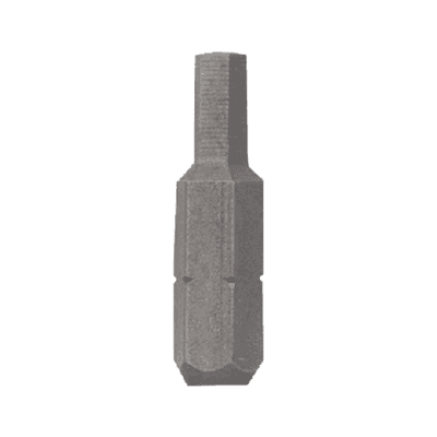 Llave allen 7/64”  hexagonal de  1/4" x 1”