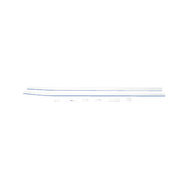 El Kit de Canaleta 90° Con División Ideal Para Organizar y Ocultar cables en esquinas o en instalaciones con ángulos de 90°., Con Cinta Adhesiva Para una Instalación Más Rápida, (5601-01250)