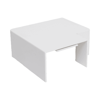 Sección en "L" Color Blanco de PVC Auto Extinguible, Para Canaleta TMK-4577 (5530-02001)